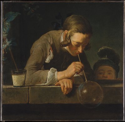 Soap Bubbles by Jean Baptiste Simeon Chardin